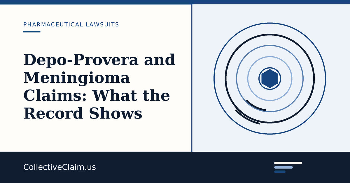 Court docket heading for a federal multidistrict proceeding about injectable contraceptive claims