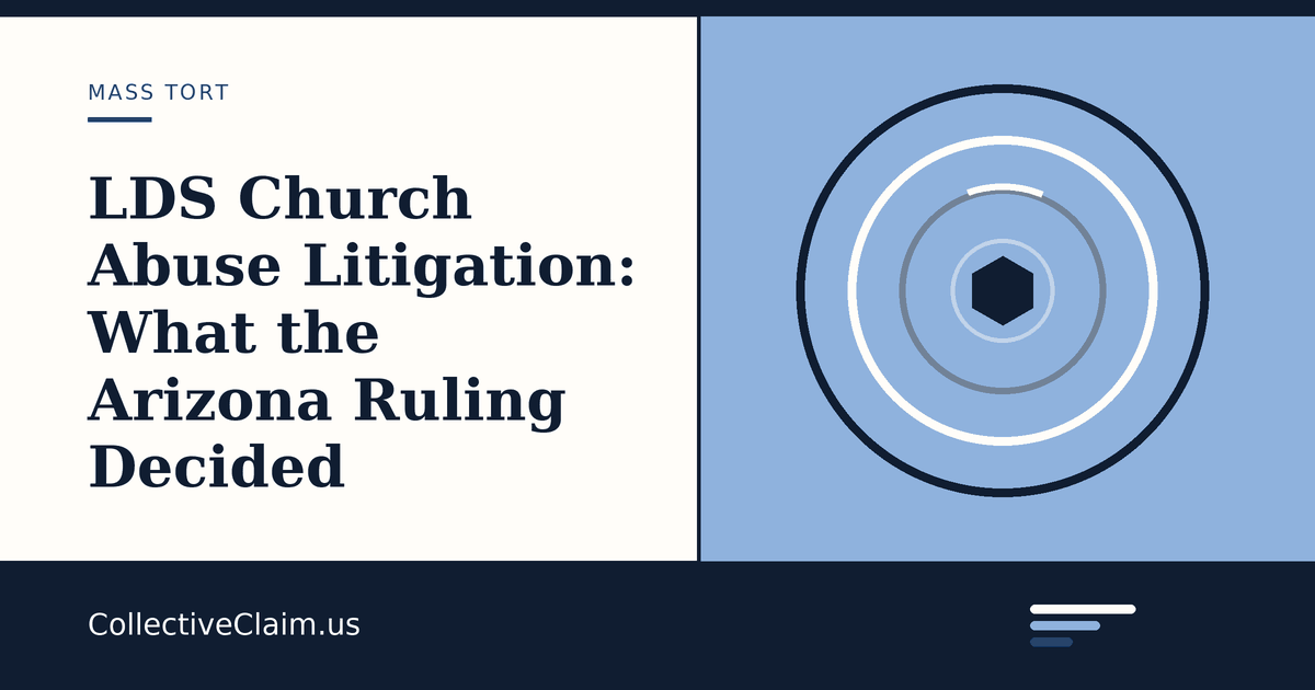 Illustration of court filings and a state statute book representing litigation over clergy abuse reporting duties
